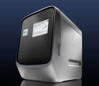 Imagen: El instrumento para PCR en tiempo real, QuantStudioDx (Fotografía de Life Technologies).